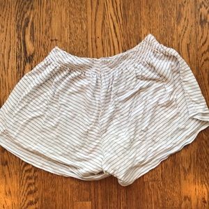 Stripped Brandy Shorts